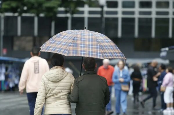 Frente fria provoca chuvas e queda de temperatura no centro-sul