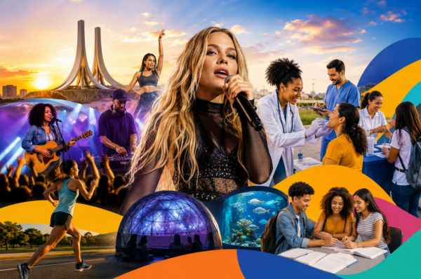 Semana S 2026 reúne serviços gratuitos, capacitação e show de Luísa Sonza no Taguaparque