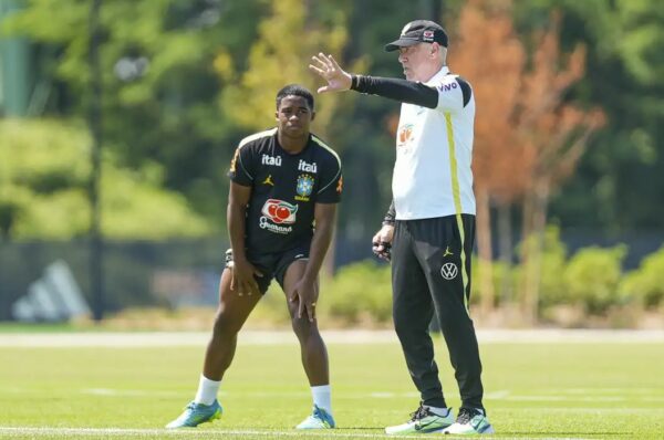Ancelotti admite mudanças contra Haiti e desconversa sobre Endrick