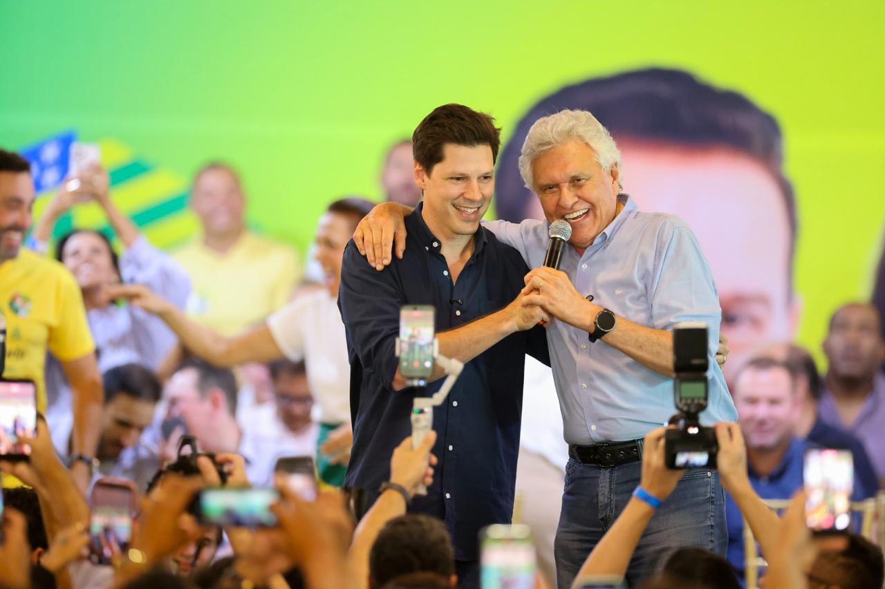 Eleições 2026: Caiado reforça apoio a Daniel Vilela na reta final em Goiás